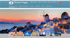 Desktop Screenshot of denaroviaggi.com